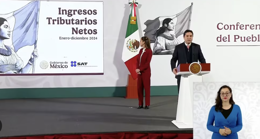 Buenos ingresos tributarios afirma Sheinbaum